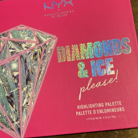 💋NYX Diamonds and Ice Please! makeup bundle NWT - Picture 7 of 14